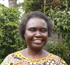 Hélène A. , responsable de l'association Ban Ya Kivuvu, partenaire du Soutien alimentaire "Maison de l'Espoir"