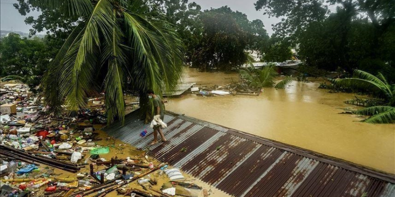 Image cyclone Ditwah, Sri Lanka 