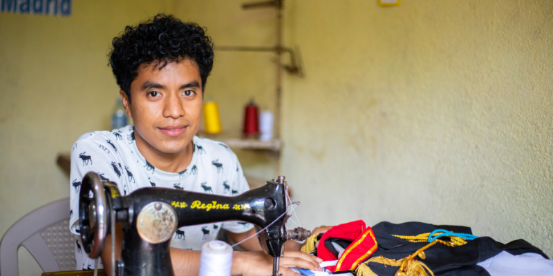 Image de Yonatan, bénéficiaire du CDEJ au Guatemala.
